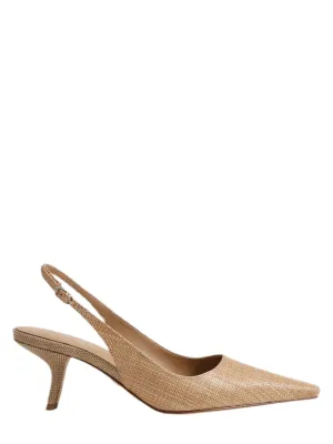 Sam Edelman Bianka Slingback Heel in Buff Tan
