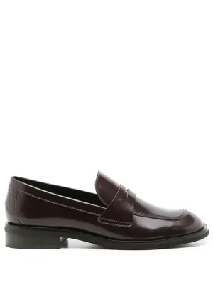 Sarah Chofakian Clarisse patent loafers