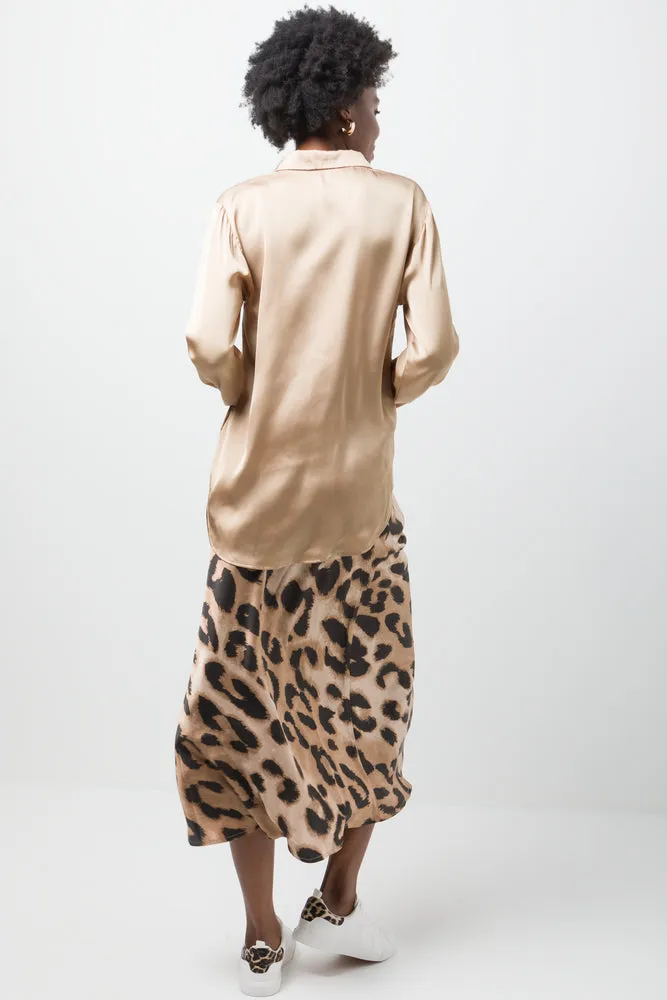 Satin Shirt Natural