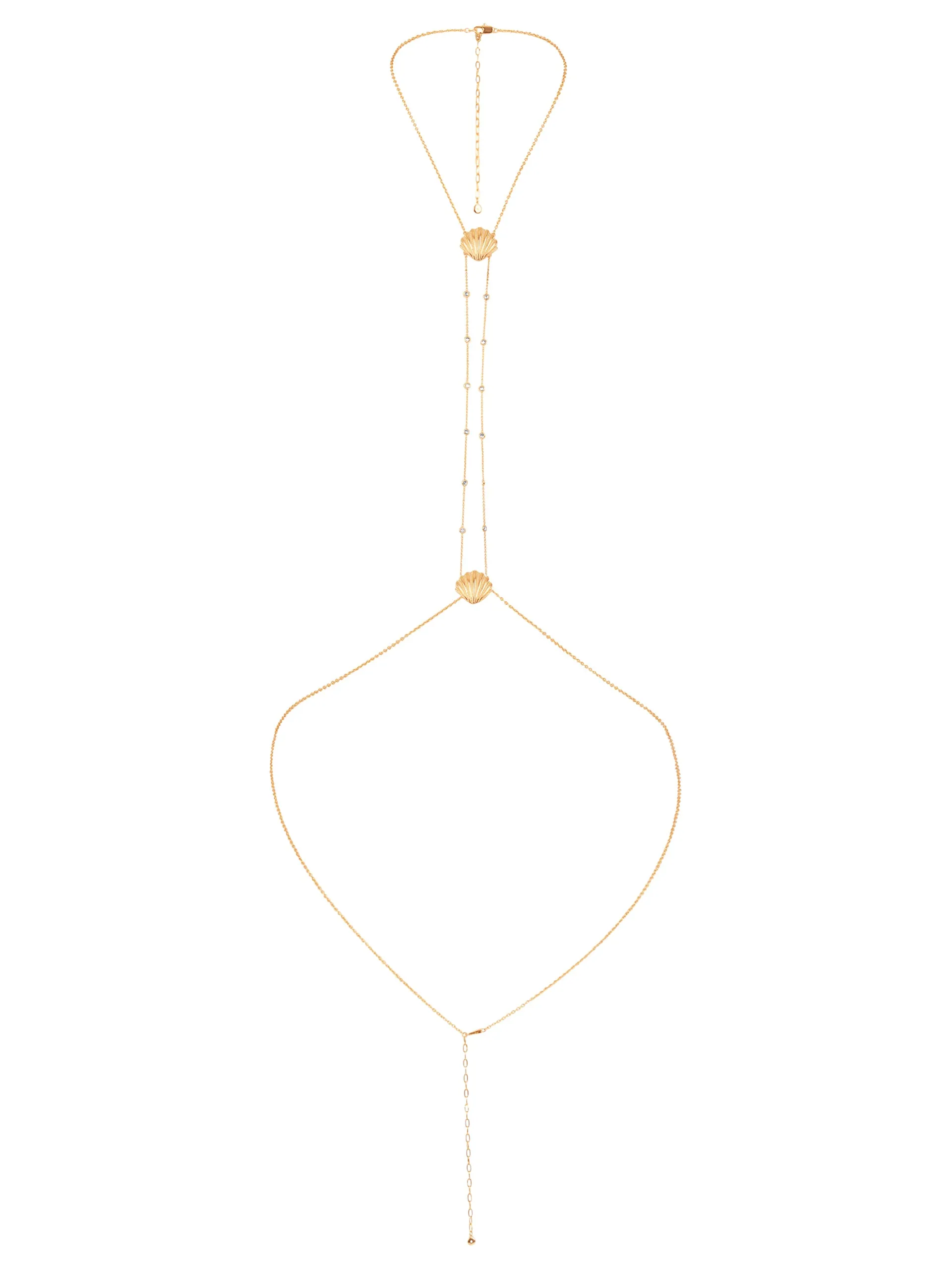 Scallop Shell Body Chain