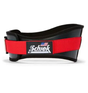 Schiek 3006 Power Contour Weight Lifting Belt - Red