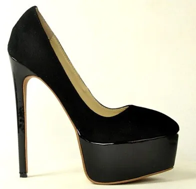 sexy Lady Platform 14 cm super high Heels Pumps