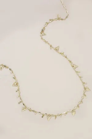 Shark Tooth Fringe Belly Chain