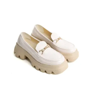 Shiny Luxe Slip-Ons