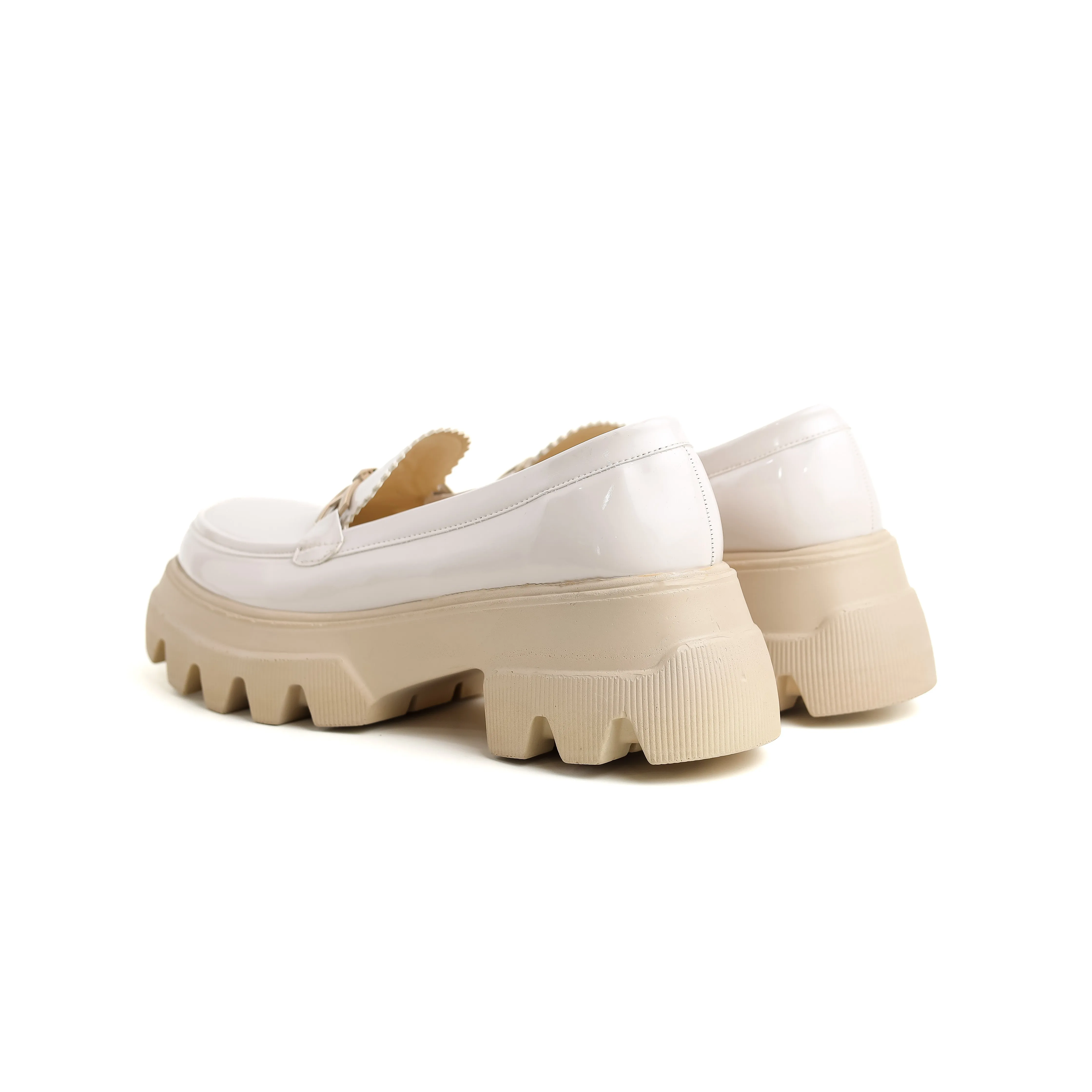 Shiny Luxe Slip-Ons