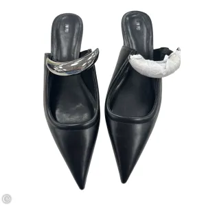 Shoes Heels Kitten By Clothes Mentor In Black, Size: 10