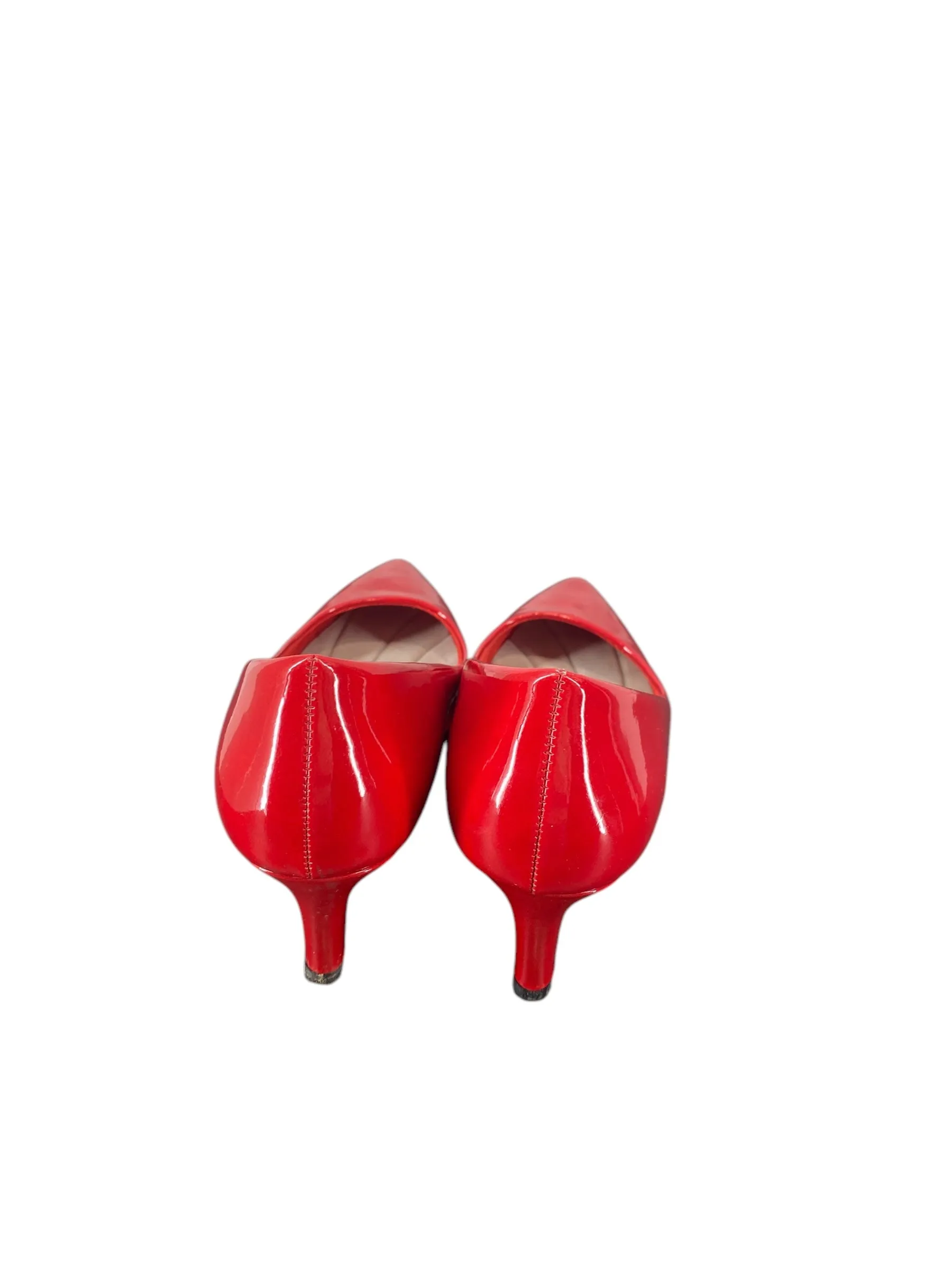 Shoes Heels Kitten By Easy Street In Red, Size: 8.5