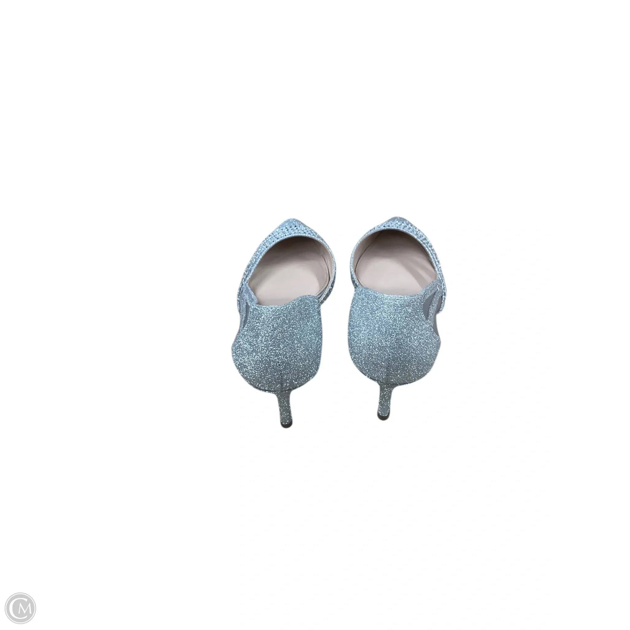 Shoes Heels Kitten By Nina In Silver, Size: 6