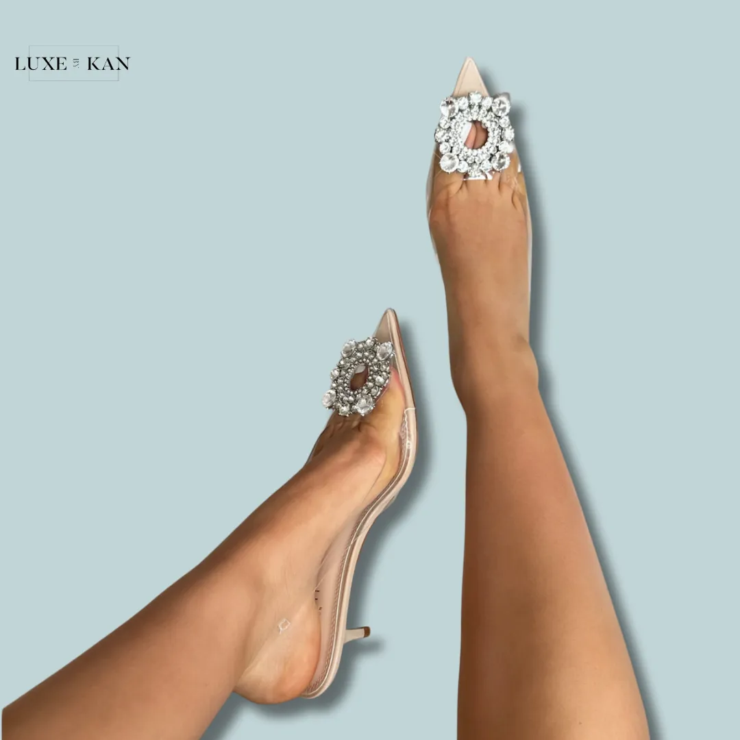 SIMMI SHOES CHARA DIAMANTE SILVER MIRROR LOW COURT SHOES