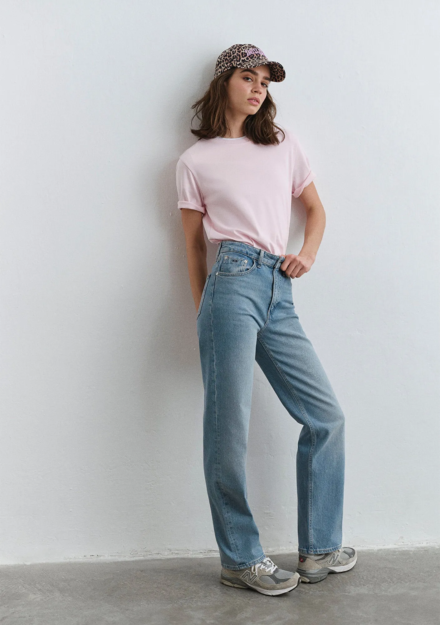 Sky Light Blue Classic Denıim Jean Pants