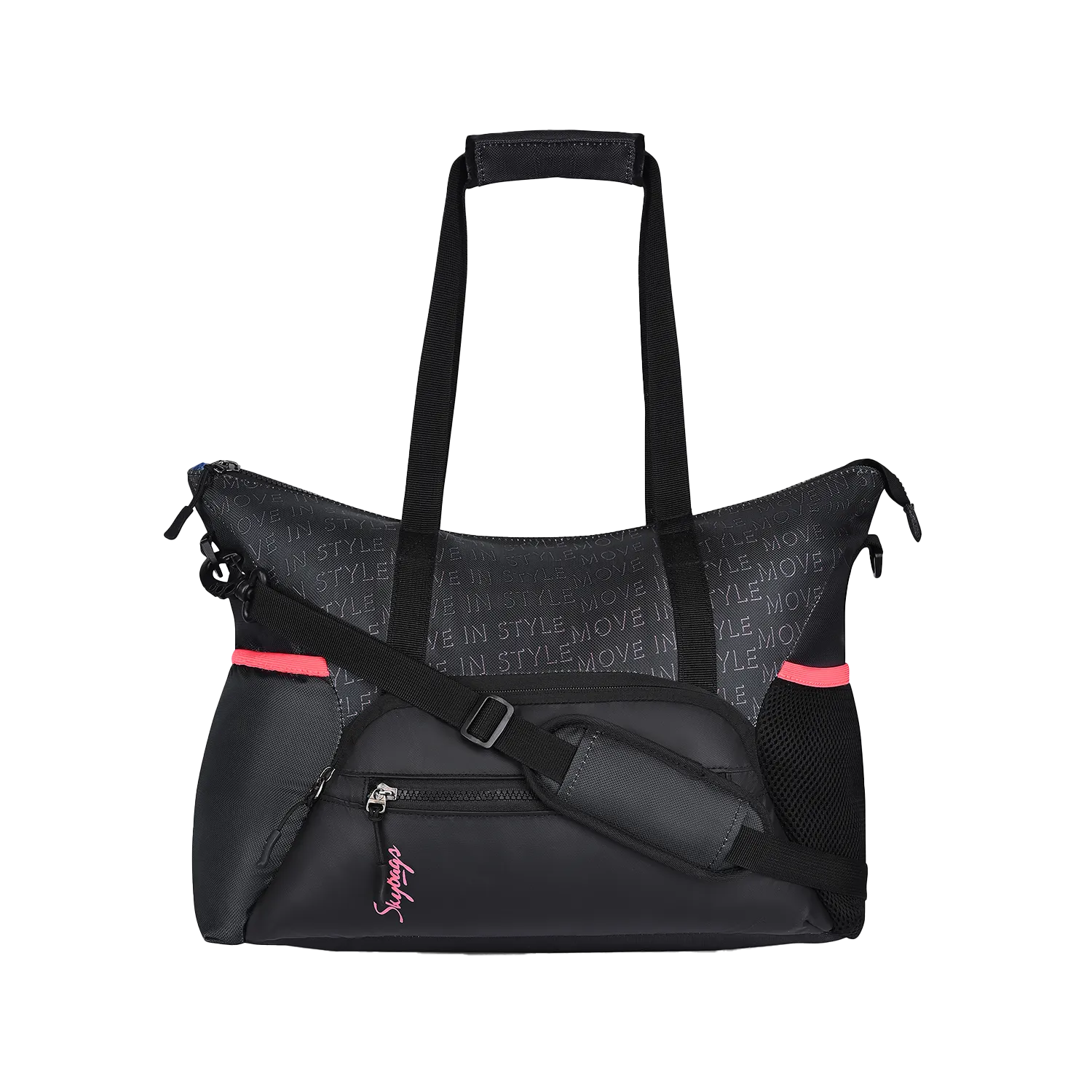 Skybags Athletix Women's Gym Duffle Black