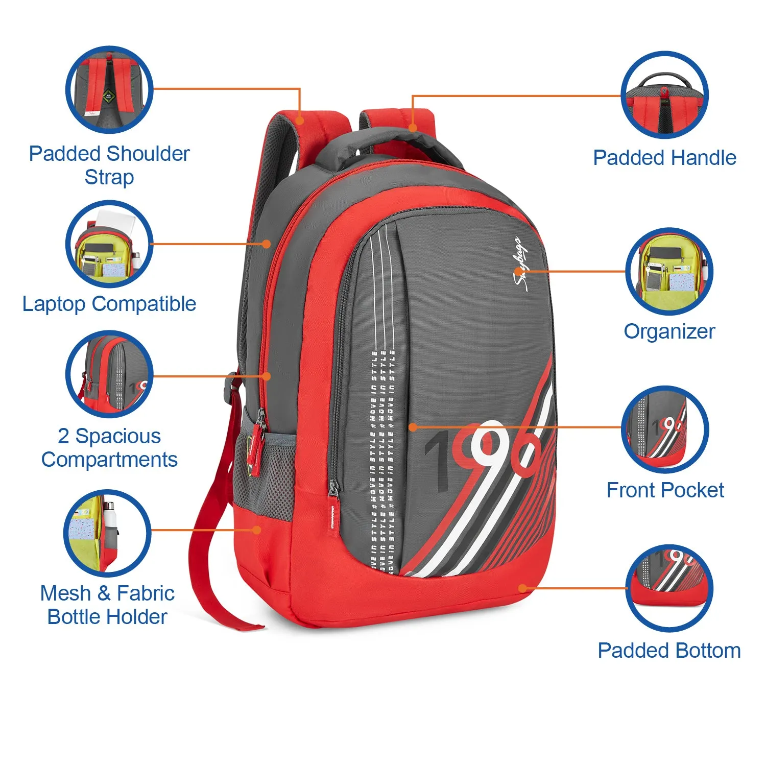 Skybags Beatle Nxt  01 Laptop Backpack (E)