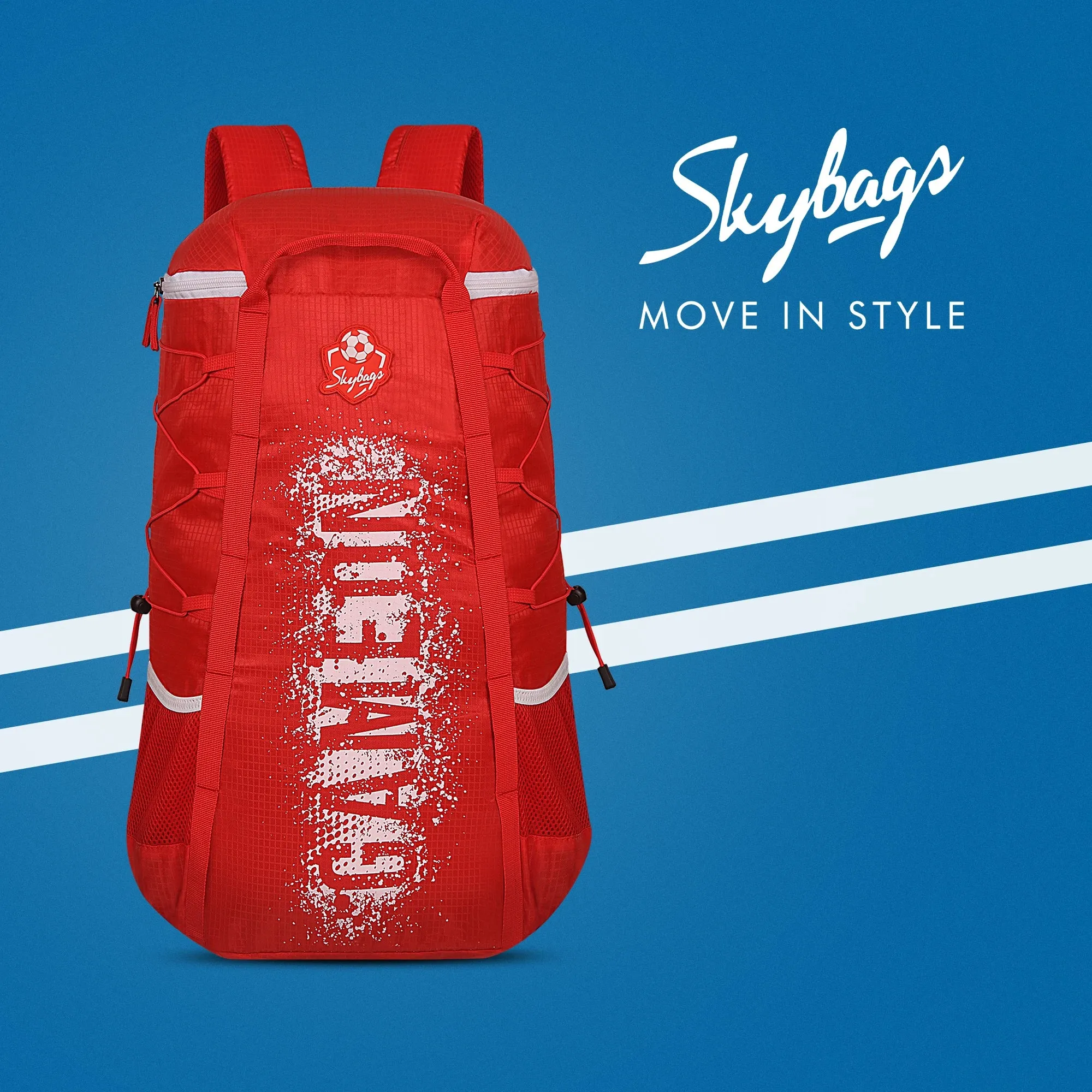 Skybags Camp  01 Rucksack 45L Red