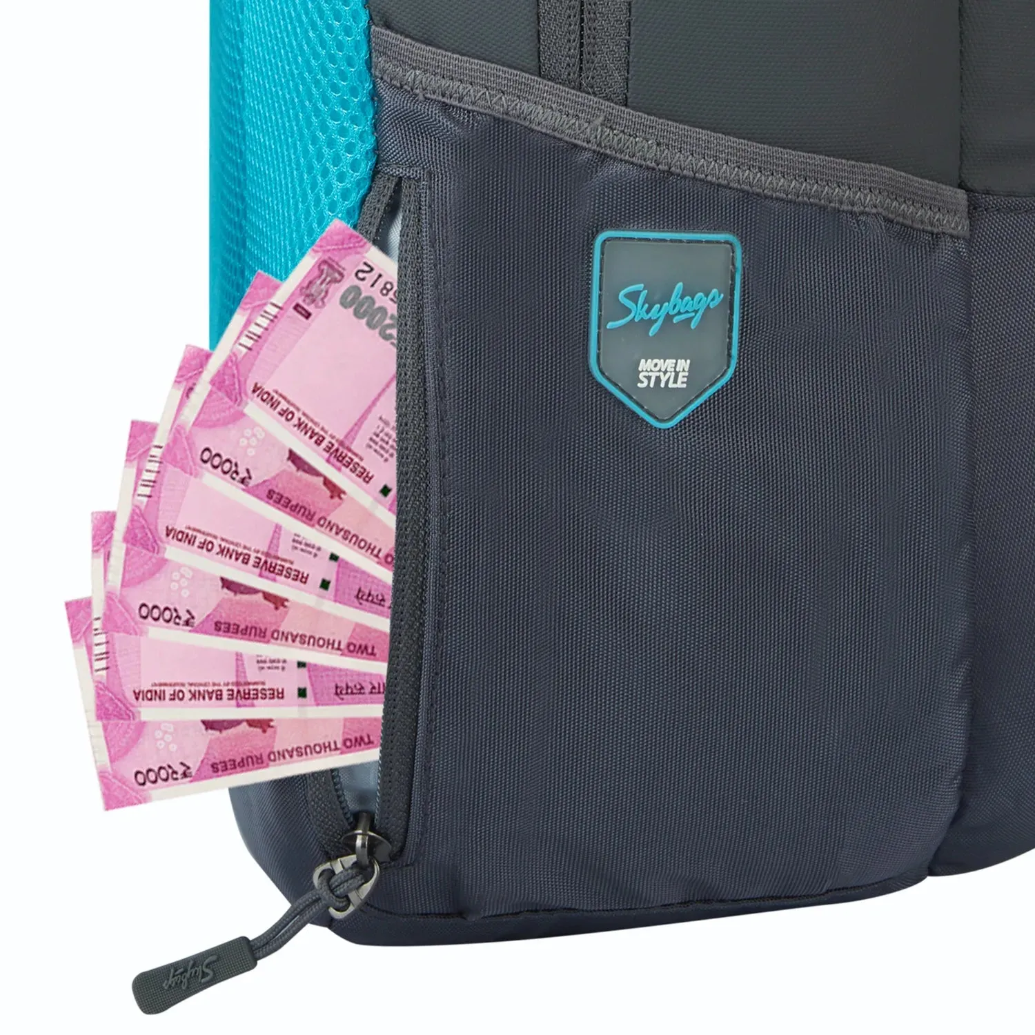 Skybags Campus  01 Laptop Backpack Grey