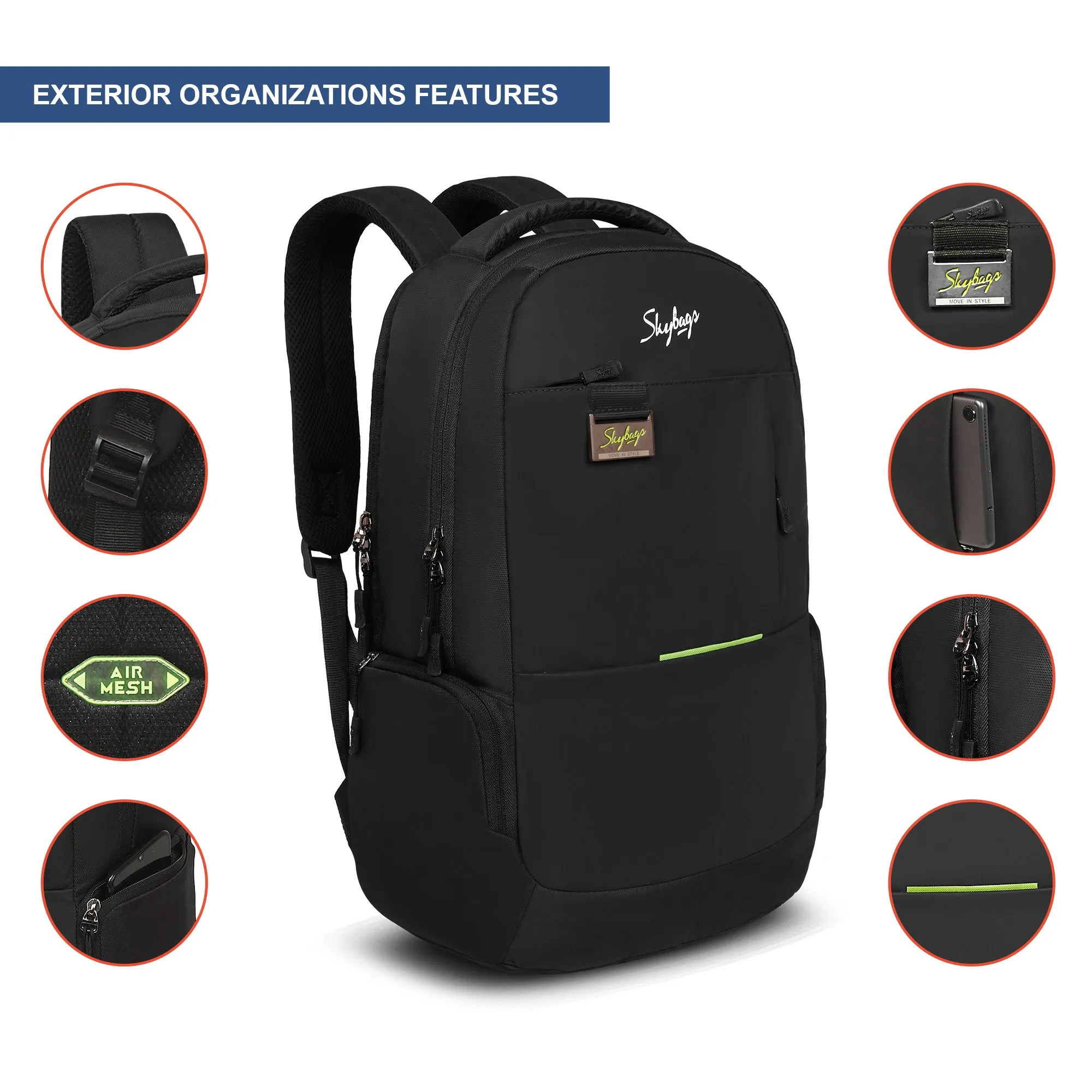 Skybags Chester Pro  02 Laptop Backpack