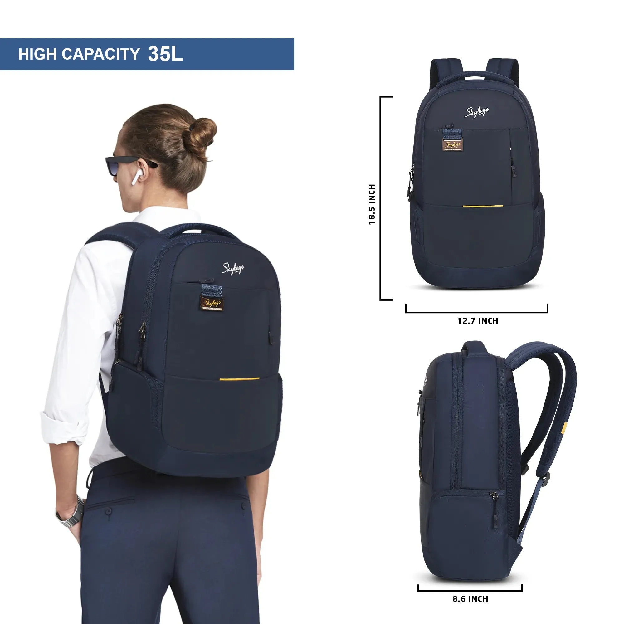 Skybags Chester Pro  02 Laptop Backpack