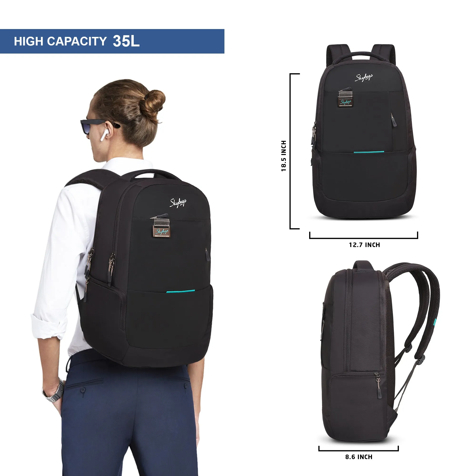 Skybags Chester Pro  02 Laptop Backpack