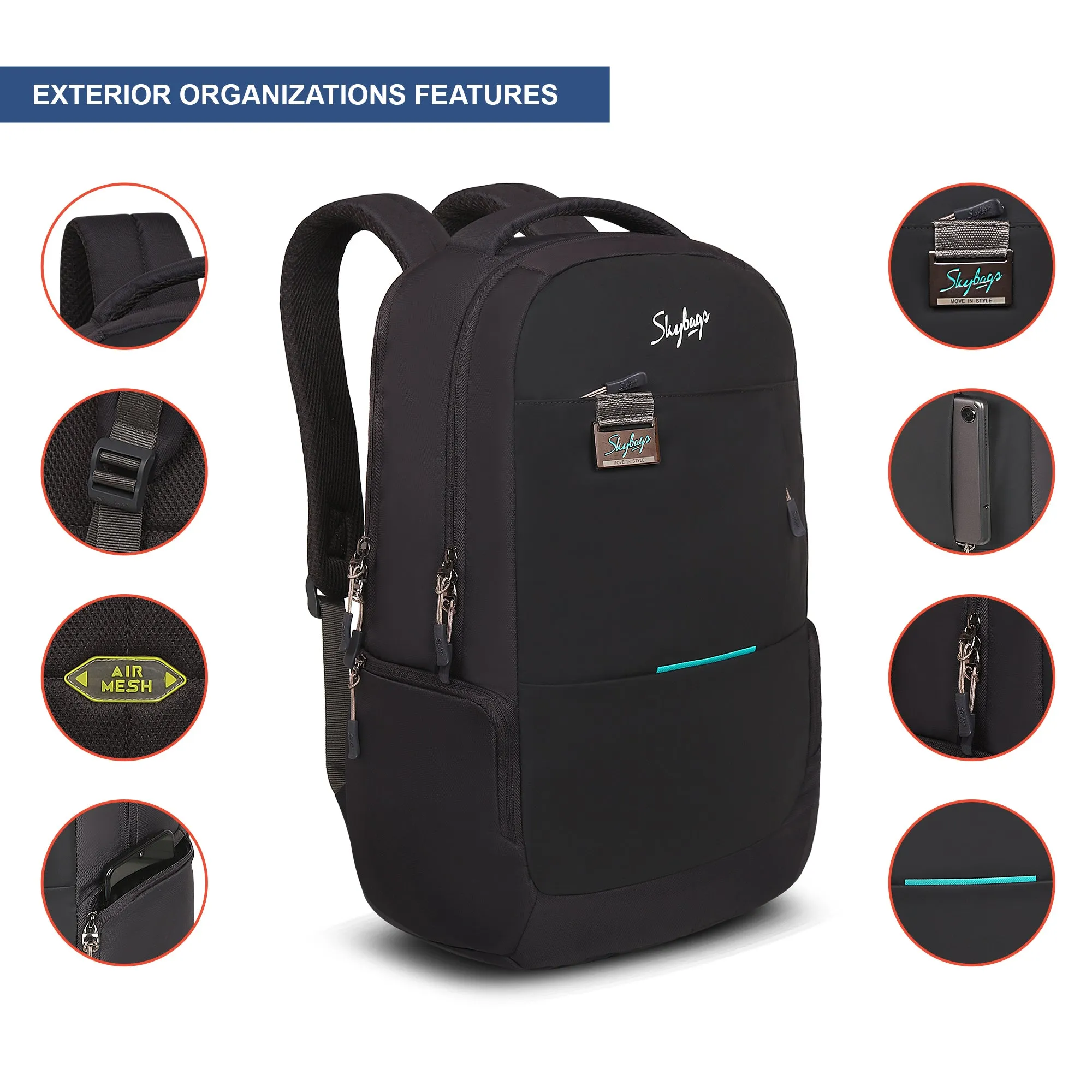 Skybags Chester Pro  02 Laptop Backpack