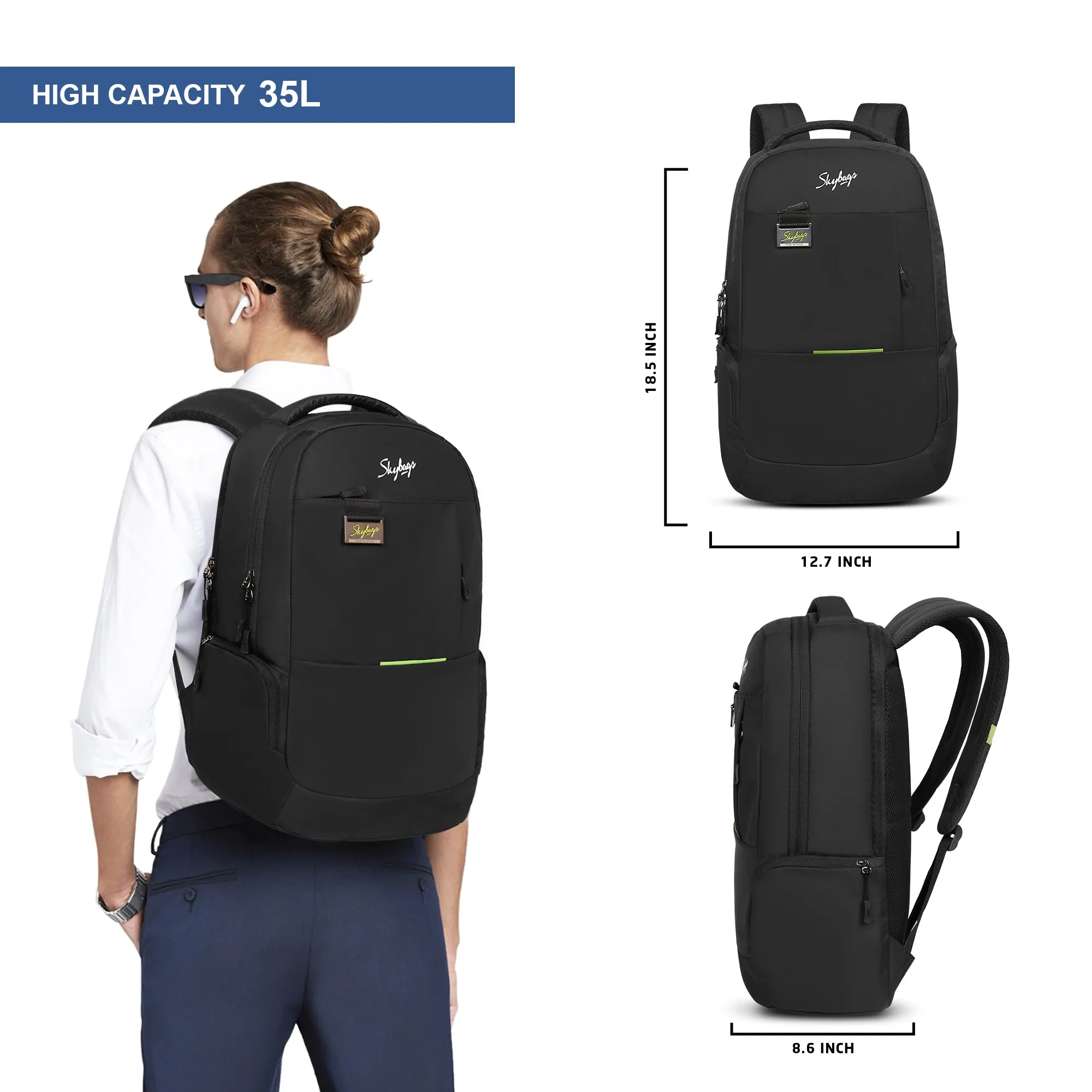 Skybags Chester Pro  02 Laptop Backpack
