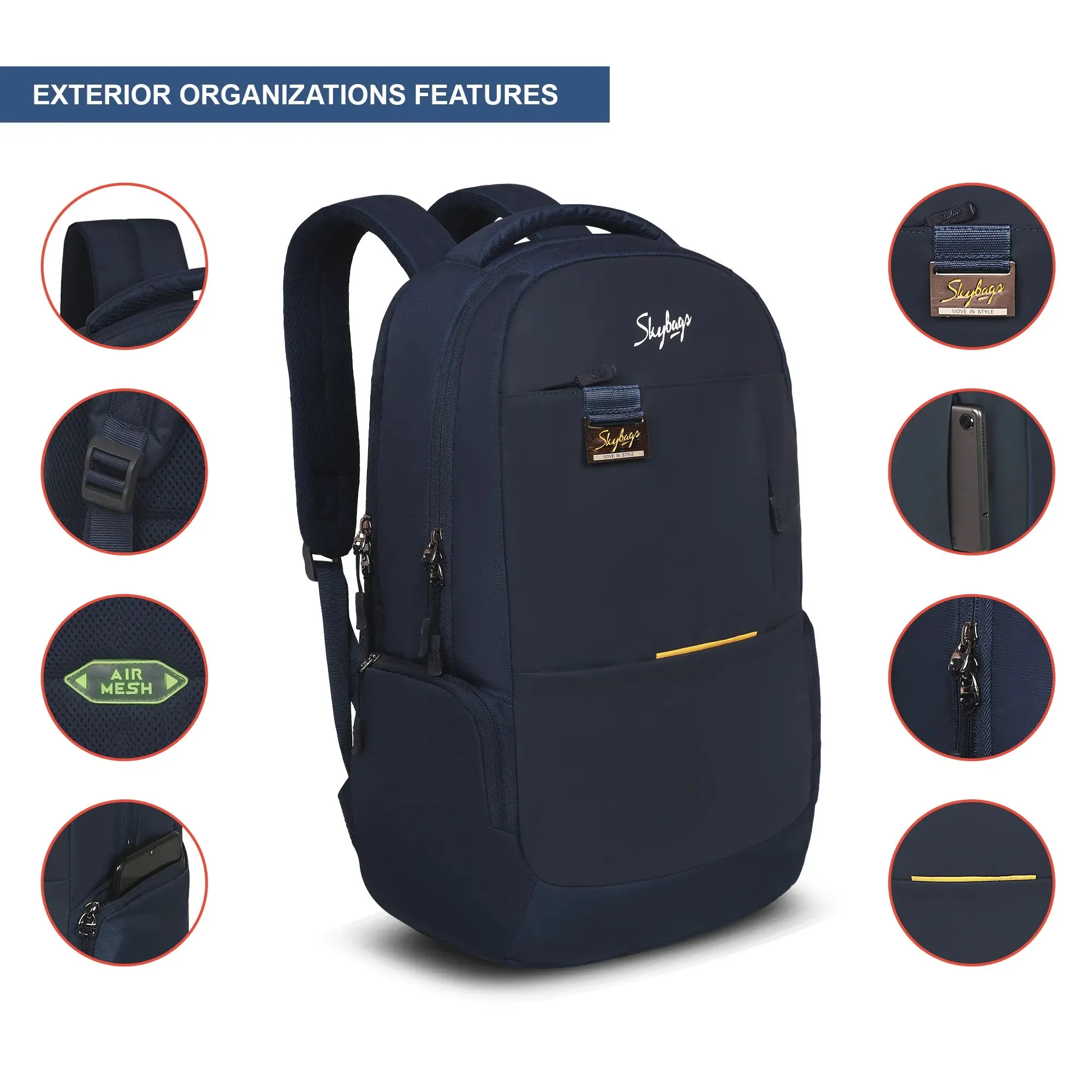 Skybags Chester Pro  02 Laptop Backpack