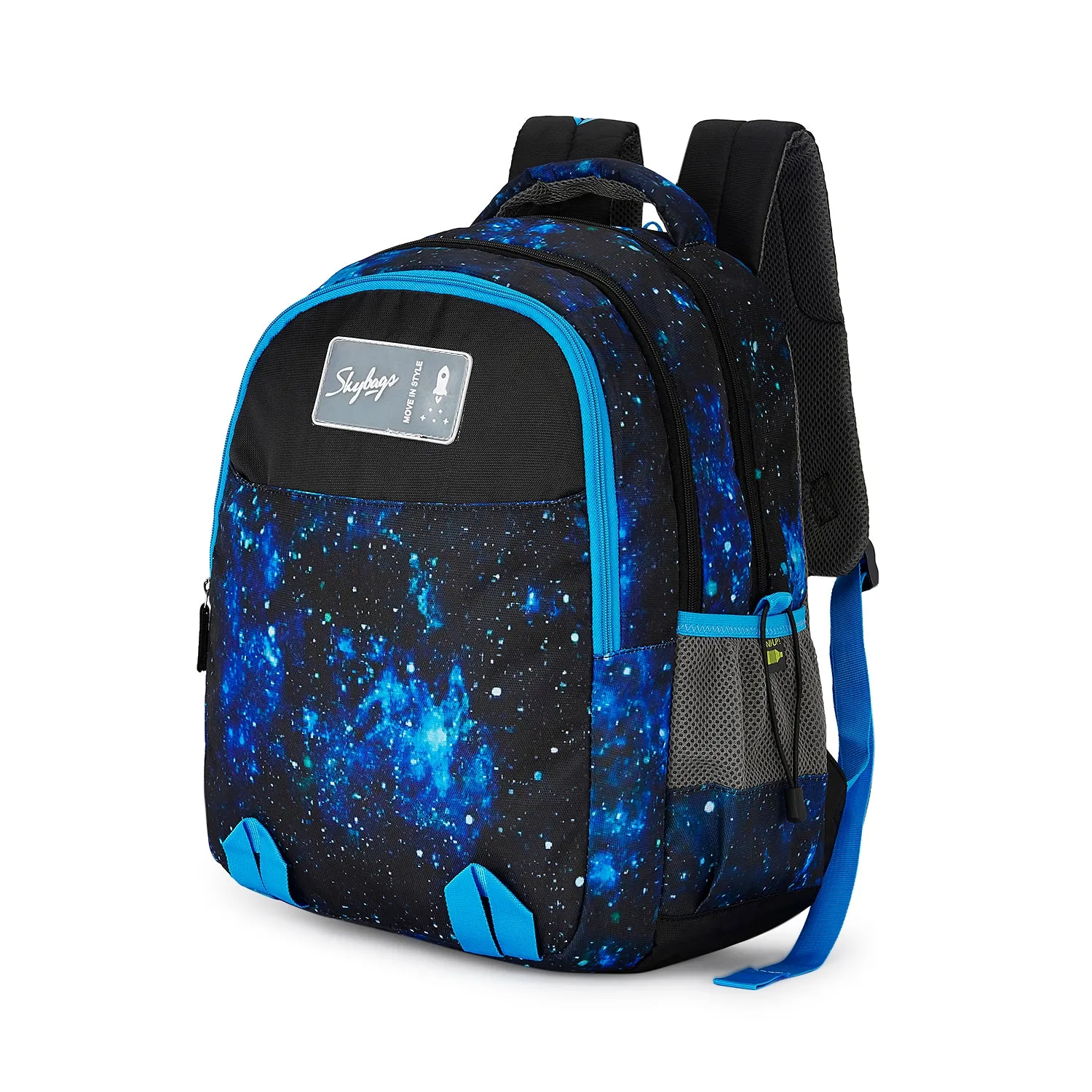 Skybags New Neon 22  10 School Backpack Blue