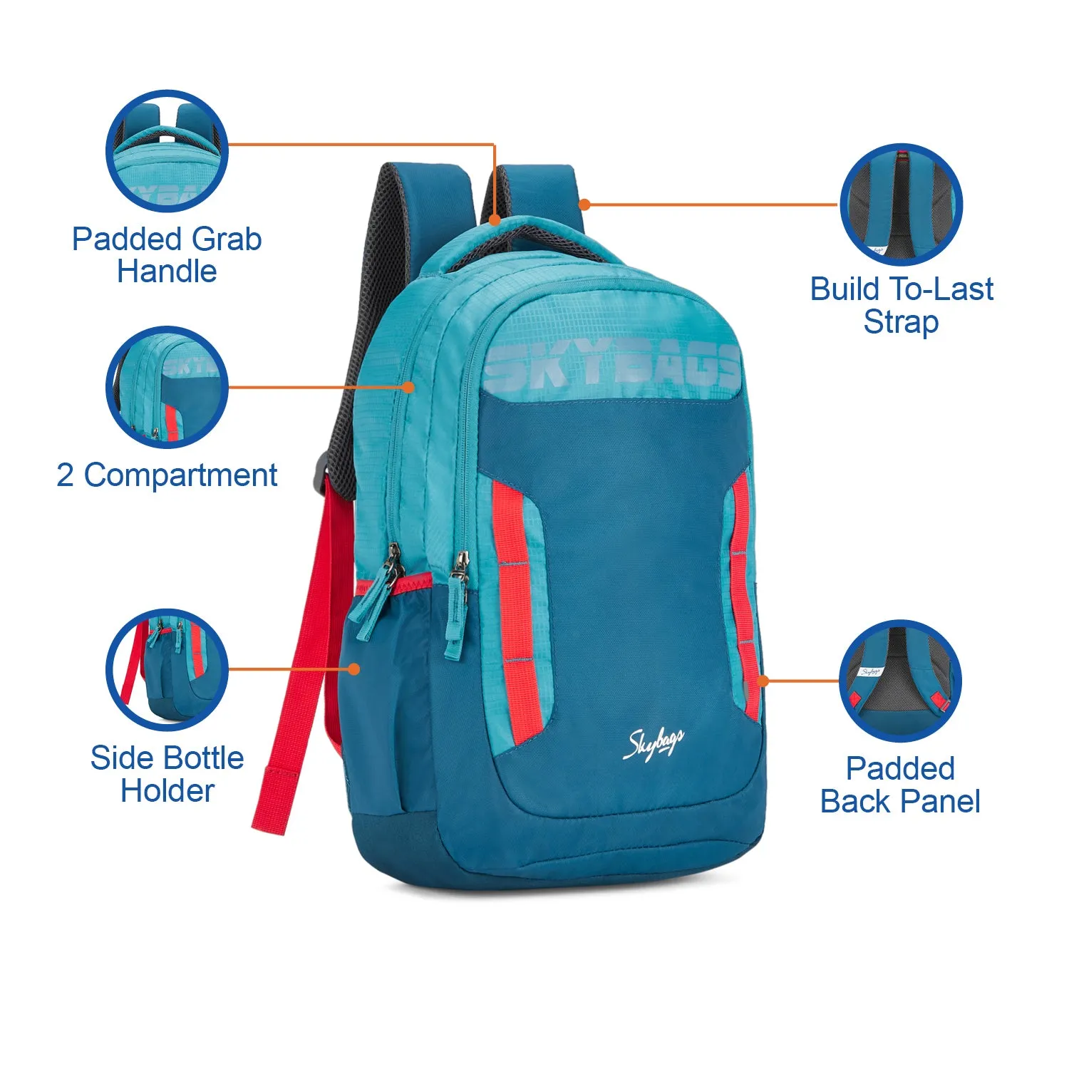 Skybags Voxel  22L Backpack