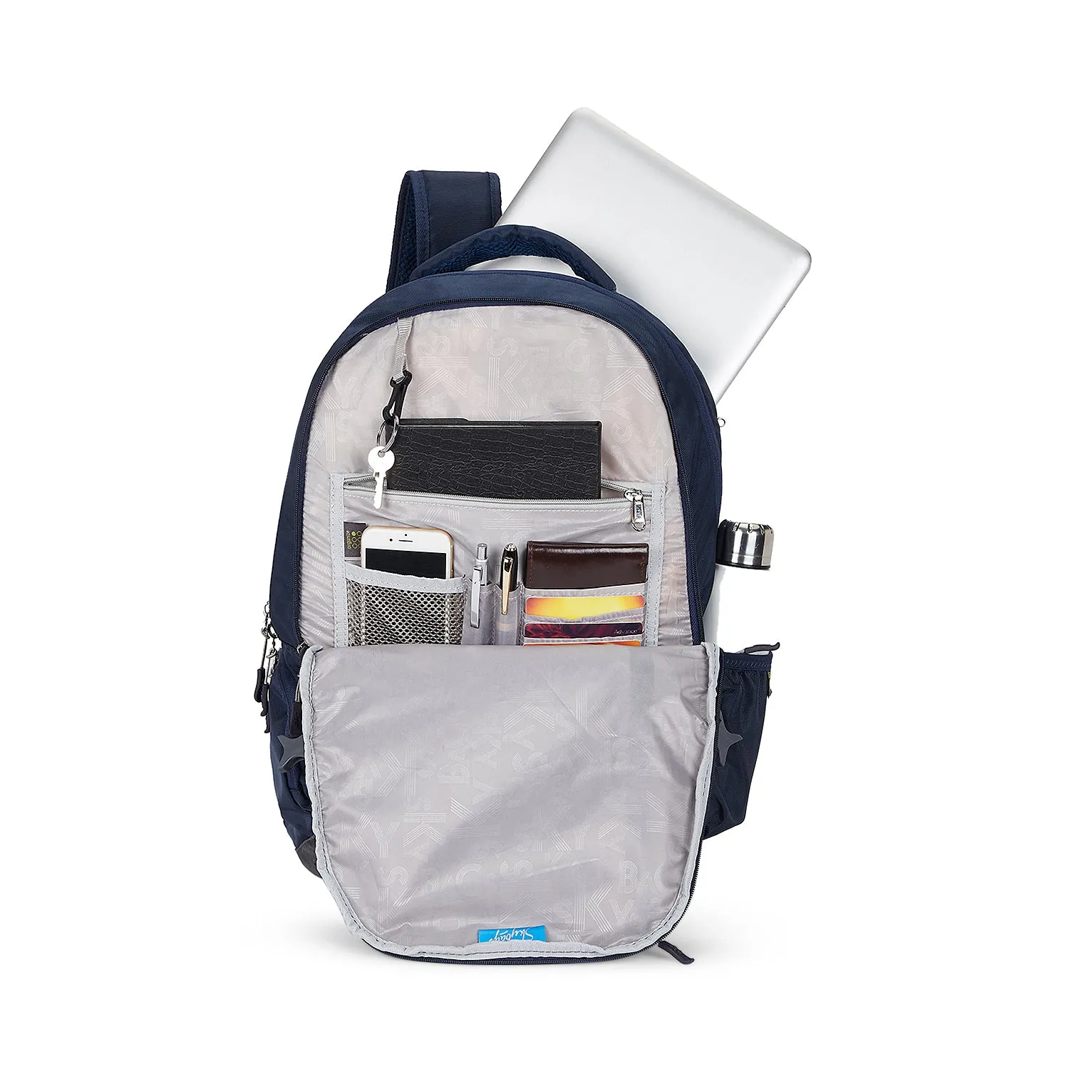 Skybags Xylo Plus 04  Laptop Backpack (H) Navy