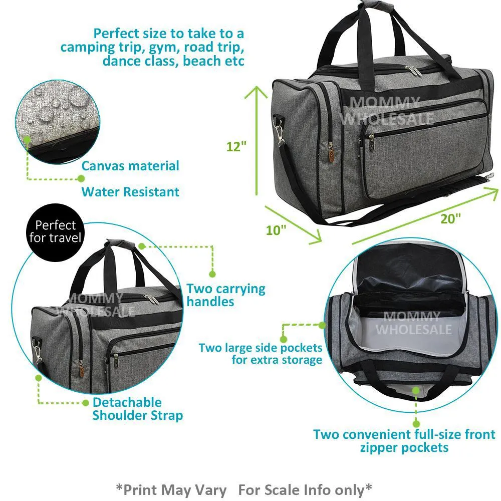 Softball NGIL Canvas 20" Duffle Bag