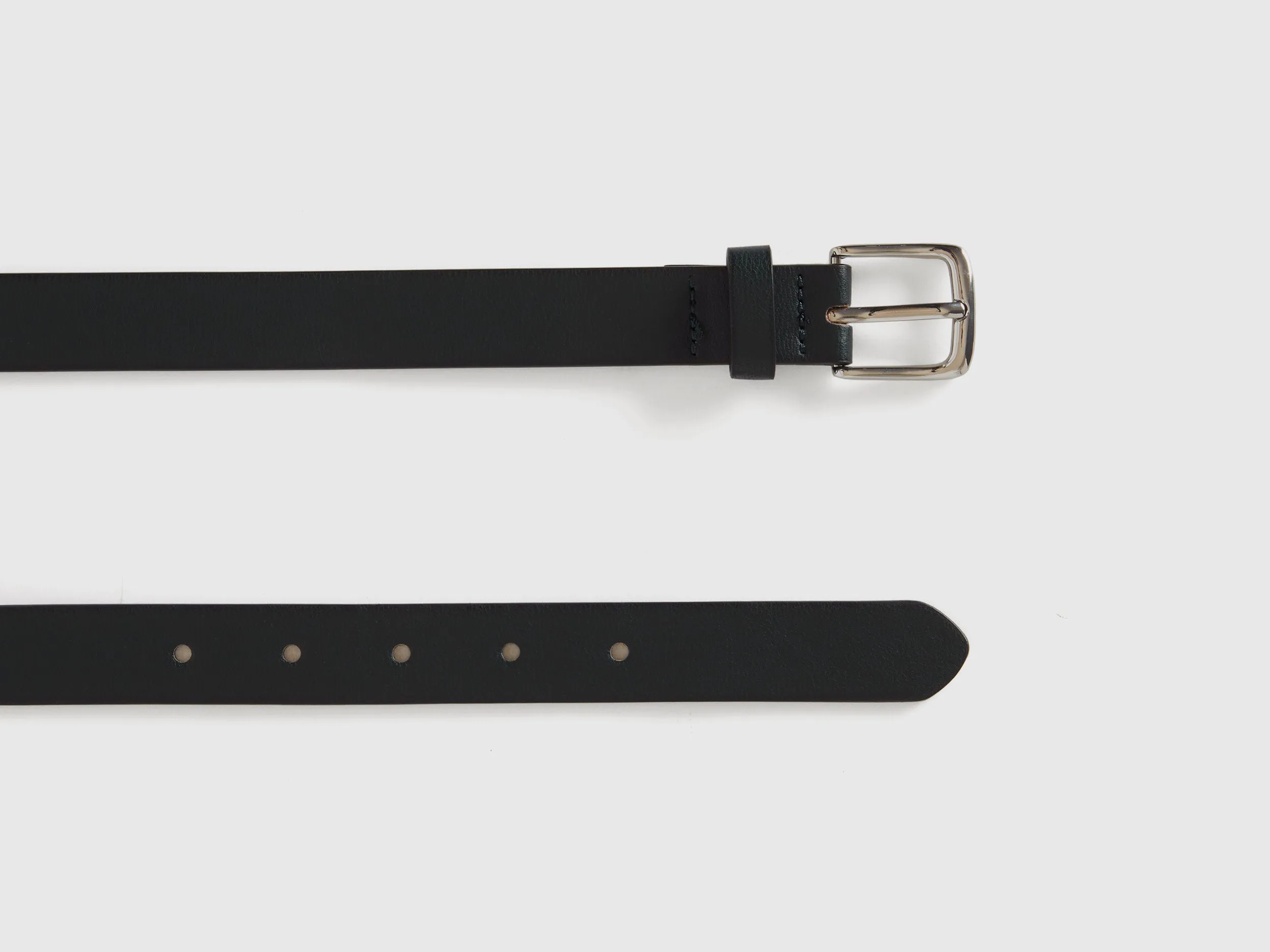 Solid Black Belts