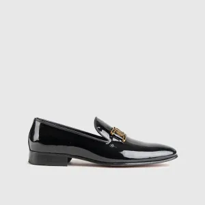 Statement Dress Loafers KZ-12 Black Patent