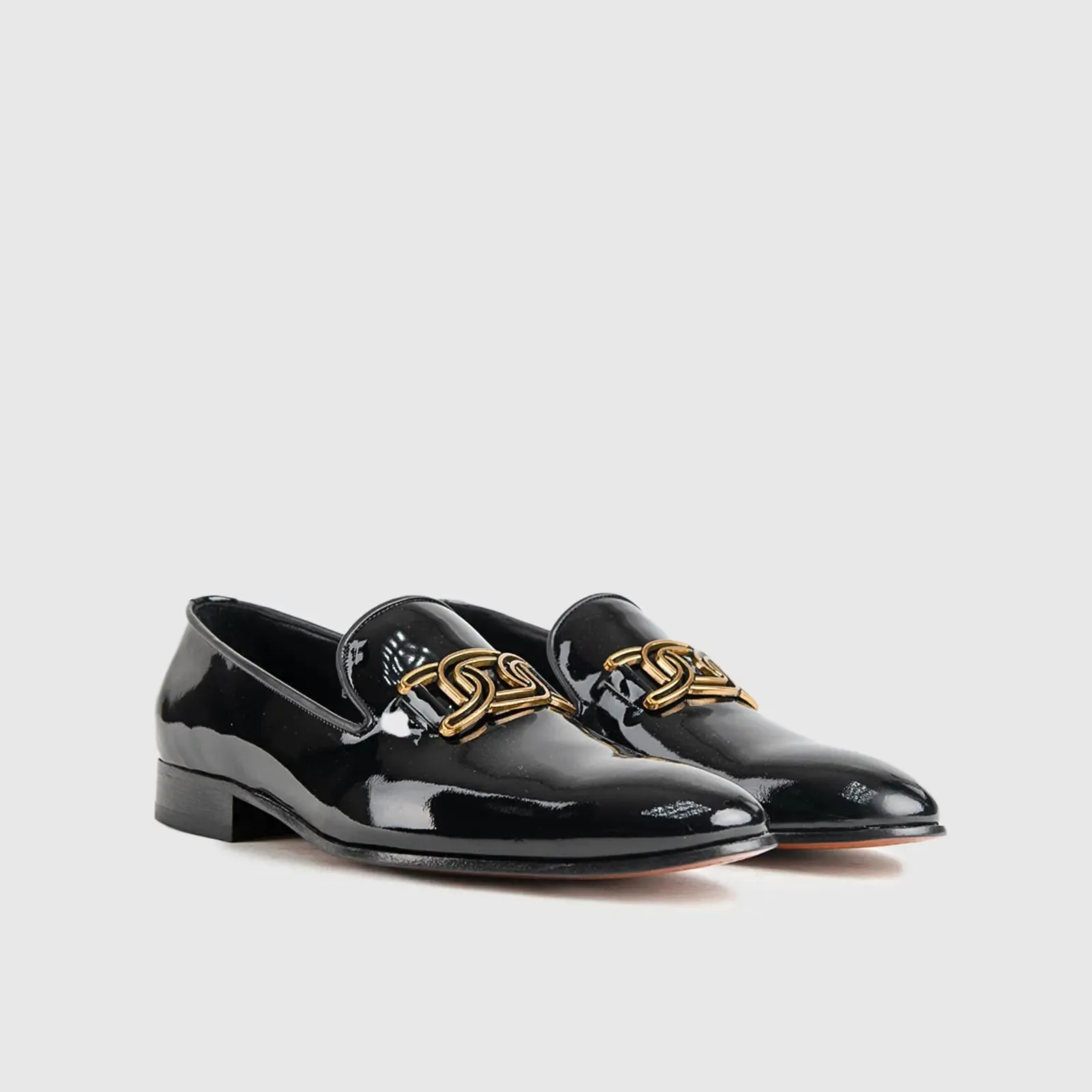 Statement Dress Loafers KZ-12 Black Patent