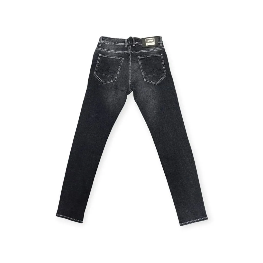Stefano R Men's Jeans Dark Grey