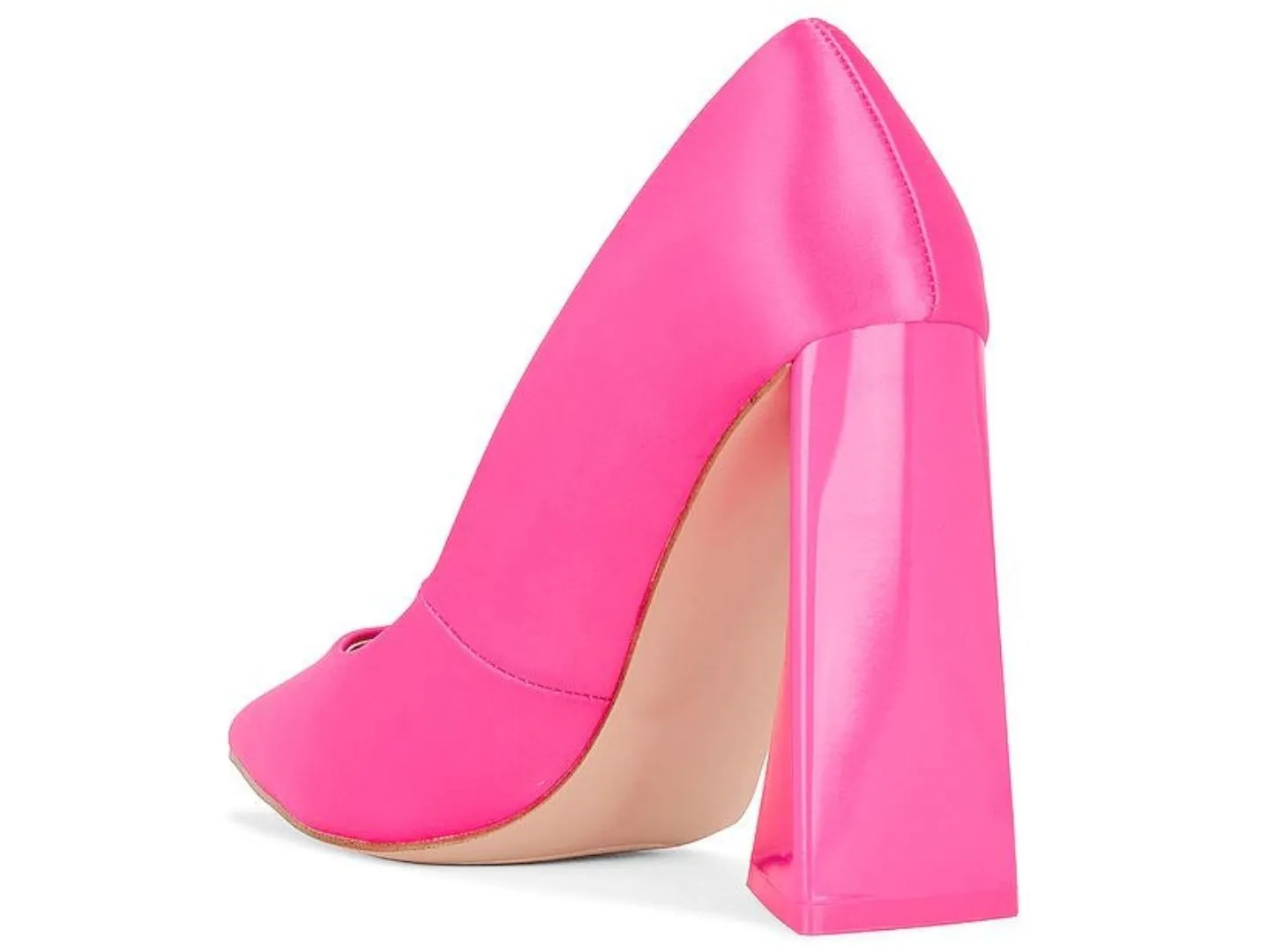 Steve Madden: Pickee in Pink Satin
