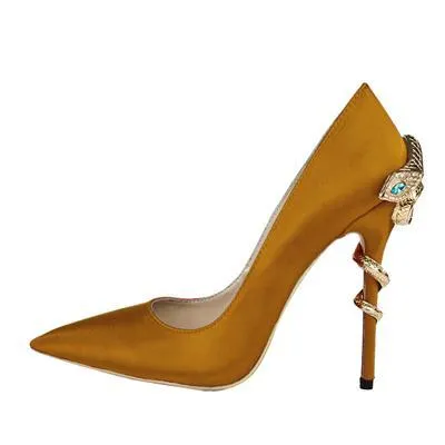 Stiletto 10CM Heels Snake Heels