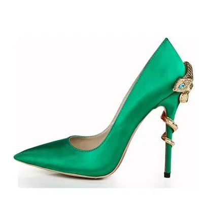 Stiletto 10CM Heels Snake Heels