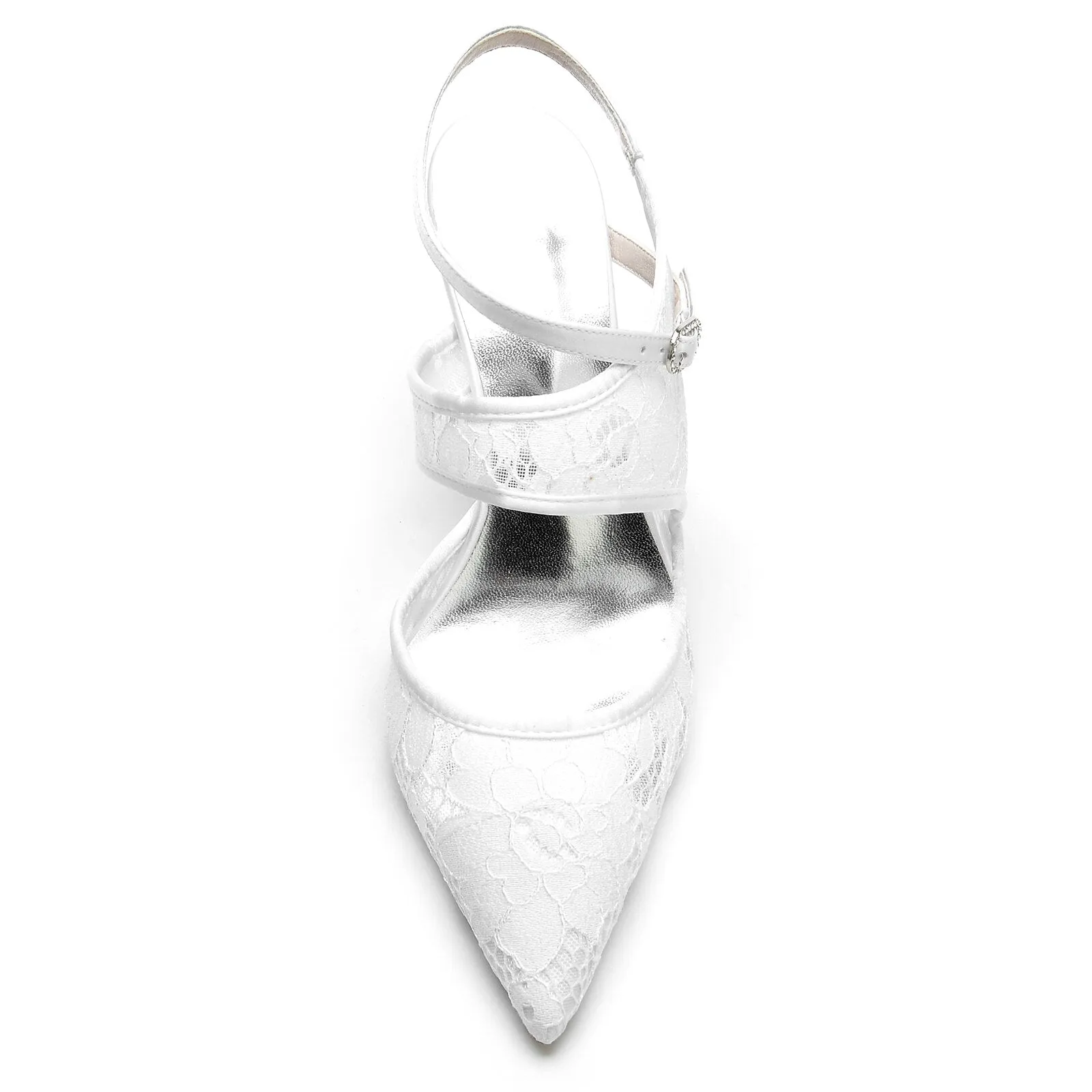 Stiletto Slingback Bridal Wedding Party Prom Shoes