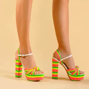 Summer Shoes Woman Heel Sandal High Heels Wedges Sandals Women Platform Sandals Square Heel Wedges Shoes For Women