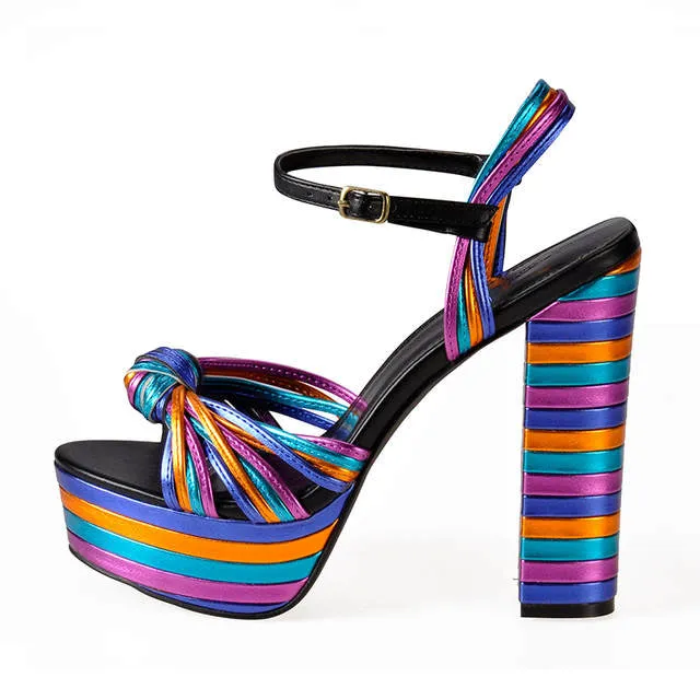 Summer Shoes Woman Heel Sandal High Heels Wedges Sandals Women Platform Sandals Square Heel Wedges Shoes For Women