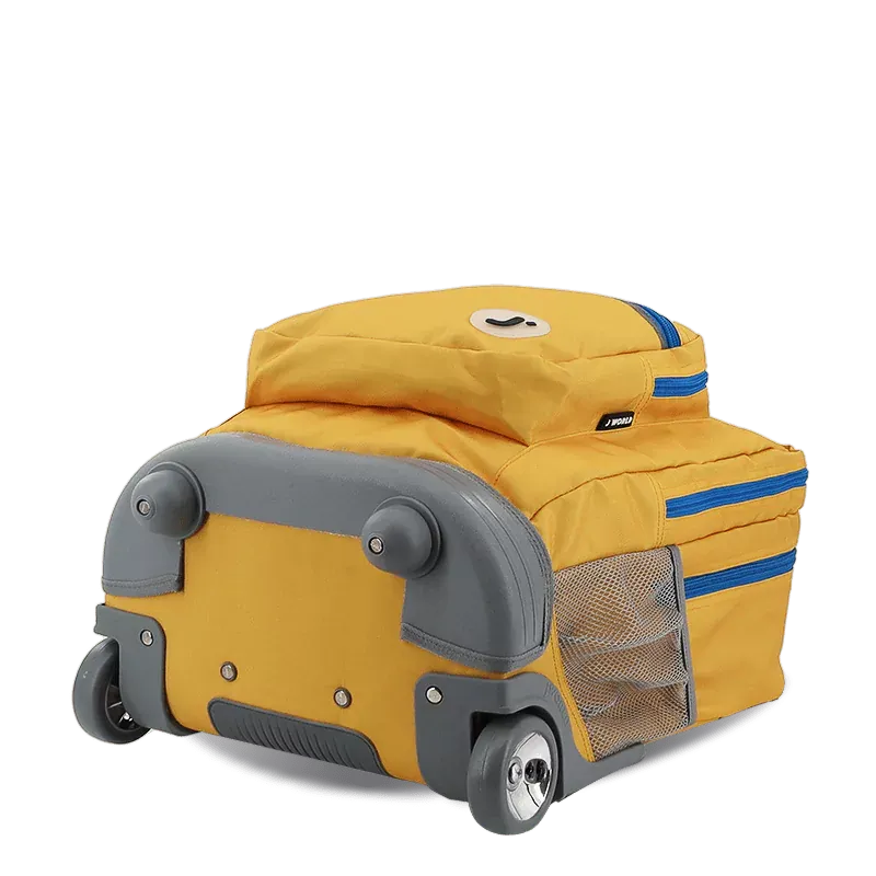 Sundance Laptop Rolling Backpack (20 Inch) in Kumquat