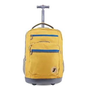 Sundance Laptop Rolling Backpack (20 Inch) in Kumquat