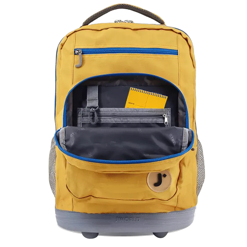 Sundance Laptop Rolling Backpack (20 Inch) in Kumquat
