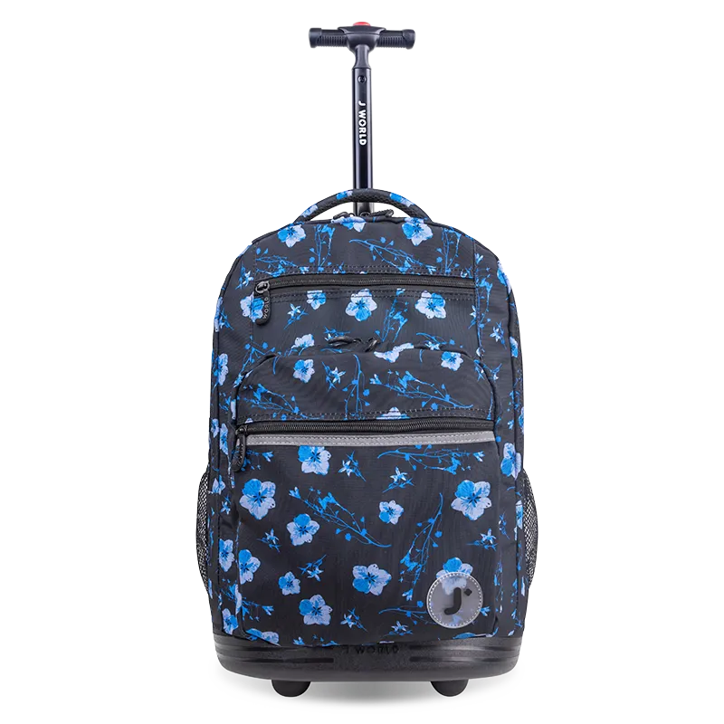 Sundance Laptop Rolling Backpack (20 Inch) in Night Bloom