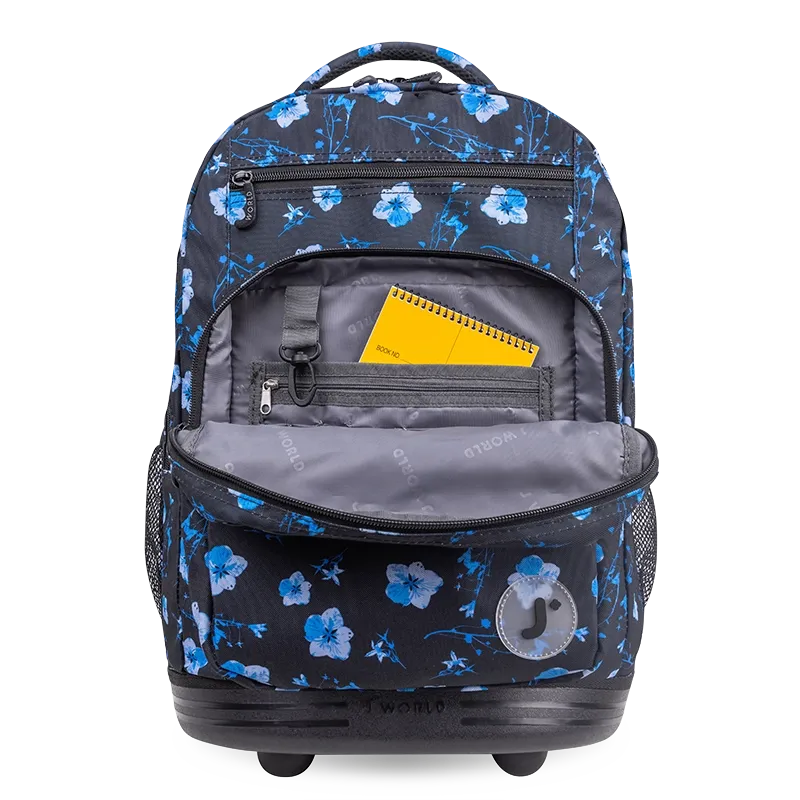 Sundance Laptop Rolling Backpack (20 Inch) in Night Bloom