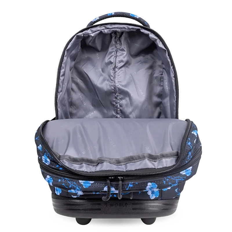 Sundance Laptop Rolling Backpack (20 Inch) in Night Bloom