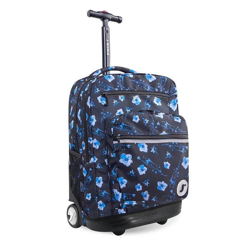 Sundance Laptop Rolling Backpack (20 Inch) in Night Bloom