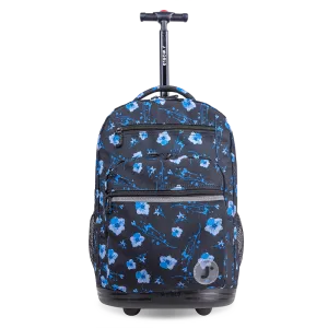 Sundance Laptop Rolling Backpack (20 Inch) in Night Bloom