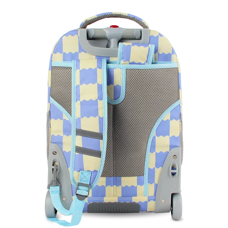 Sundance Laptop Rolling Backpack (20 Inch) in Wiggle Blue