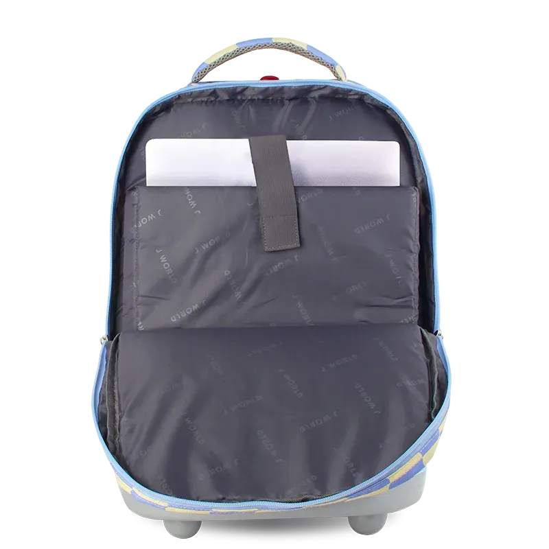 Sundance Laptop Rolling Backpack (20 Inch) in Wiggle Blue