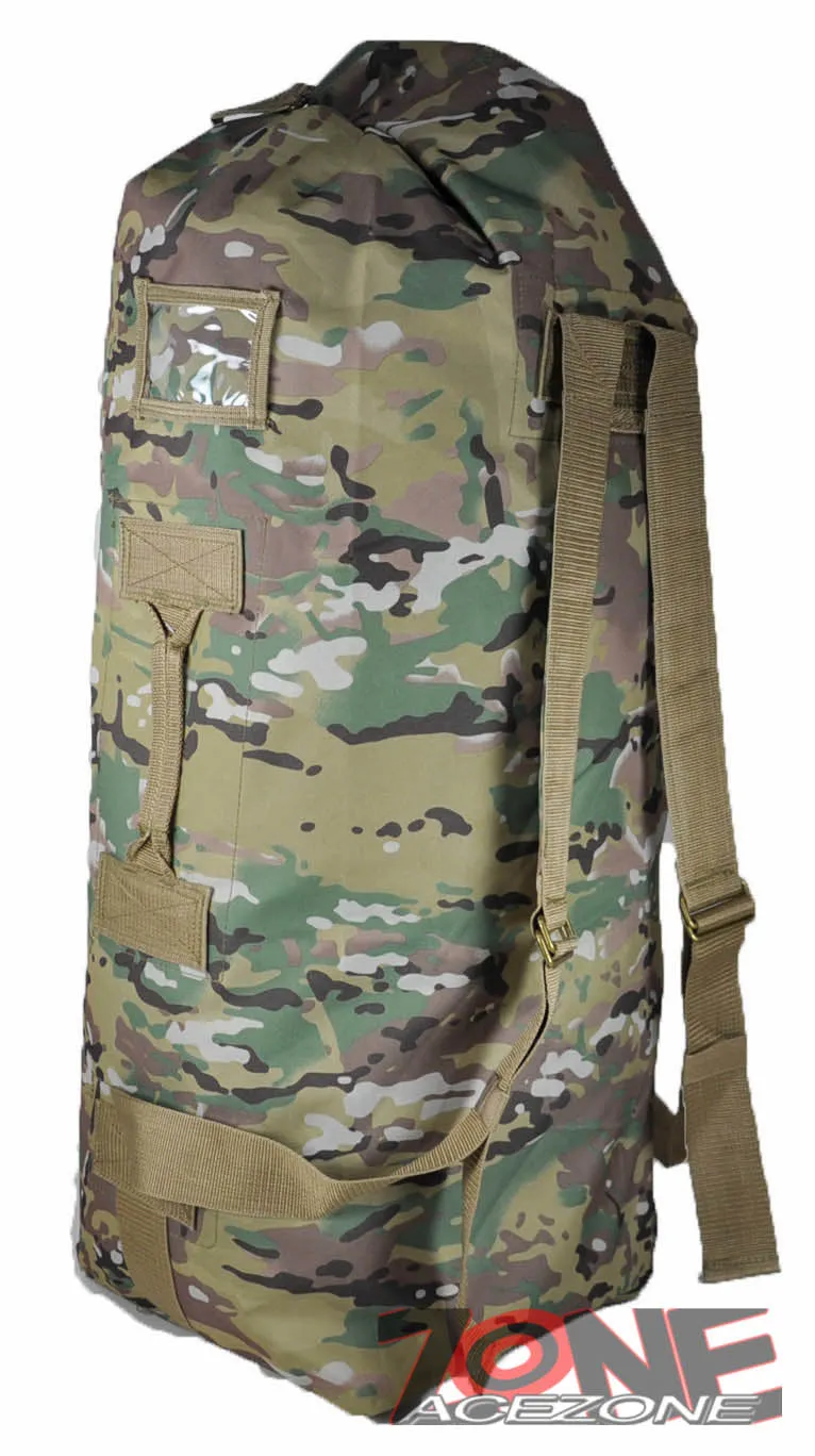 TACTICAL MILITARY DUFFLE BAG OUTDOOR TRAVEL 36" NEXPAK USA MDP136 MULTI CAMO