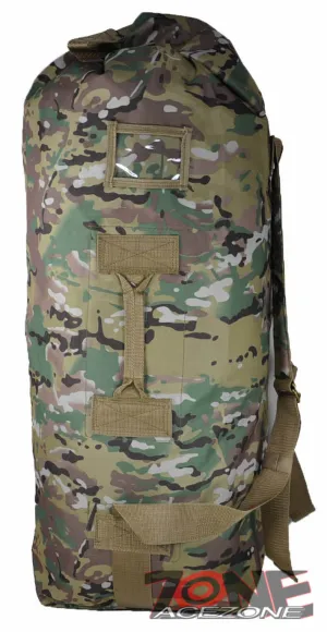 TACTICAL MILITARY DUFFLE BAG OUTDOOR TRAVEL 36" NEXPAK USA MDP136 MULTI CAMO